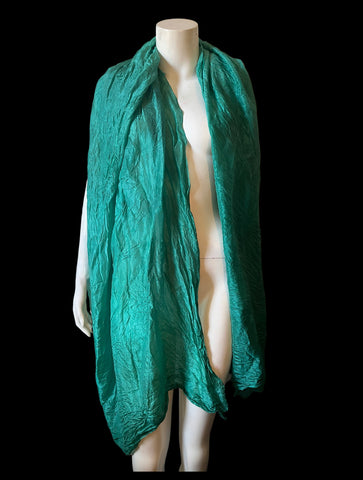 Silk Scarf: Emerald